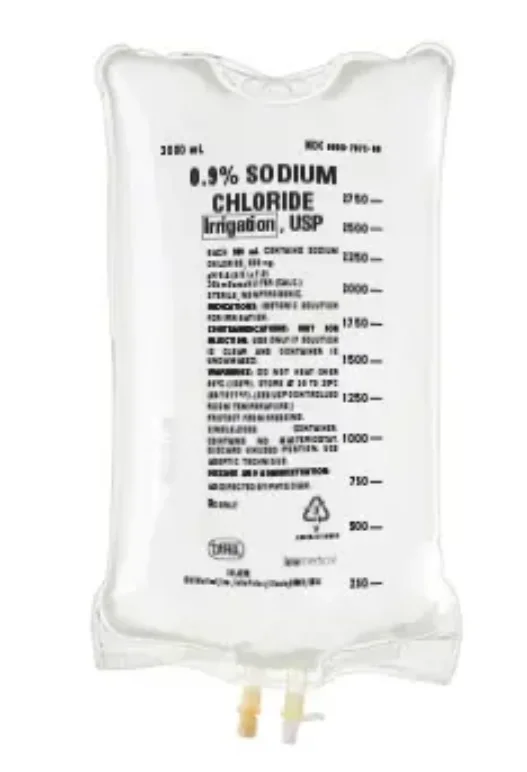 0.9% Sodium Chloride Irrigation Usp 3000 Ml, 4/Cs