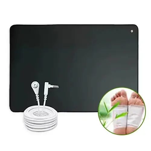 1x Nooro Grounding Mat + 40 Pcs Foot Detox Patches (tgo)