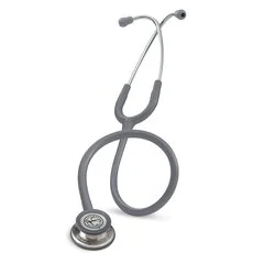 3M Classic Stethoscope 3M™ Littmann® Classic III™ Gray 1-Tube 27 Inch Tube Double-Sided Chestpiece, 1/EA