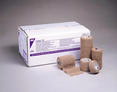 3M Coban LF Latex Free Self Adherent Wrap 6″ x 5 Yards, Box of 12