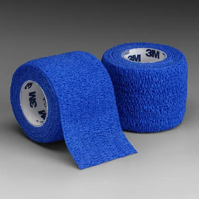 3M Coban Self Adherent Wrap, Blue, 2″ x 5 yd, 36/cs