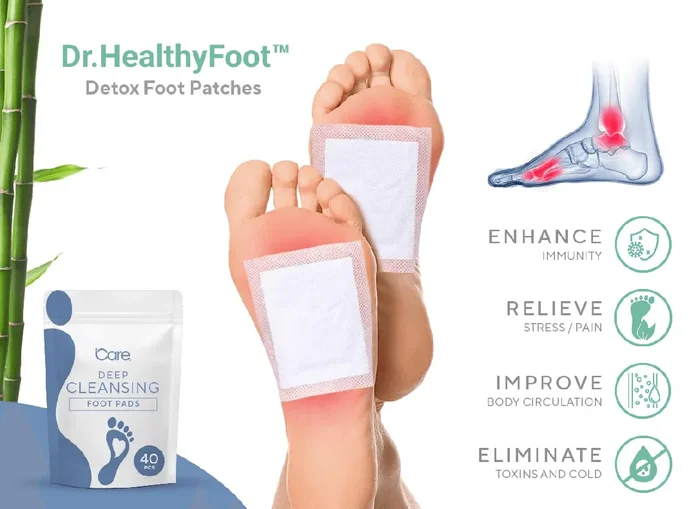 60 Pcs Foot Detox Patches (pnf)