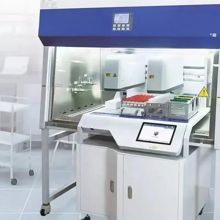 “Efficient Lab Liquid Handling: Automated Pipetting System for 48 Samples