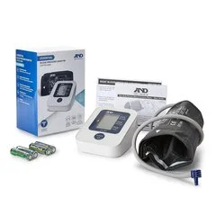 A&D Engineering Digital Blood Pressure Monitor A&D Medical 1-Tube Automatic Inflation Adult Large Cuff, 1/EA
