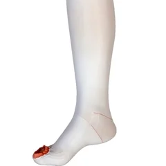 Alba Healthcare Anti-embolism Stocking Ultra C.A.R.E Thigh High 3x-Large White Inspection Toe, 12 EA/CS