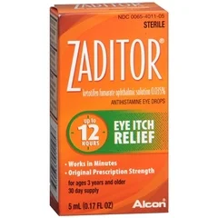 Alcon Zaditor® Antihistamine Eye Drops