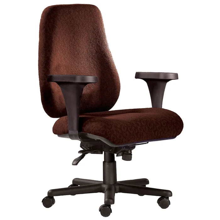 Alimed Neutral Posture Big and Tall Chair Big & Tall Chair, Thunder – 71036/THUN/NA