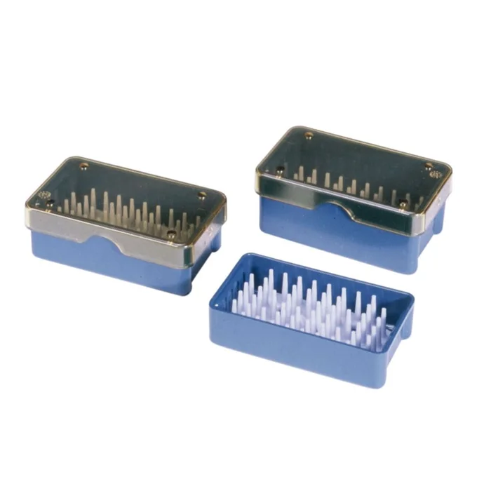Alimed PST Stackable Instrument Trays Mini Tray, Base, Lid and Mat, 2-7/10″W x 1-1/2″L x 3/4″H – 910163