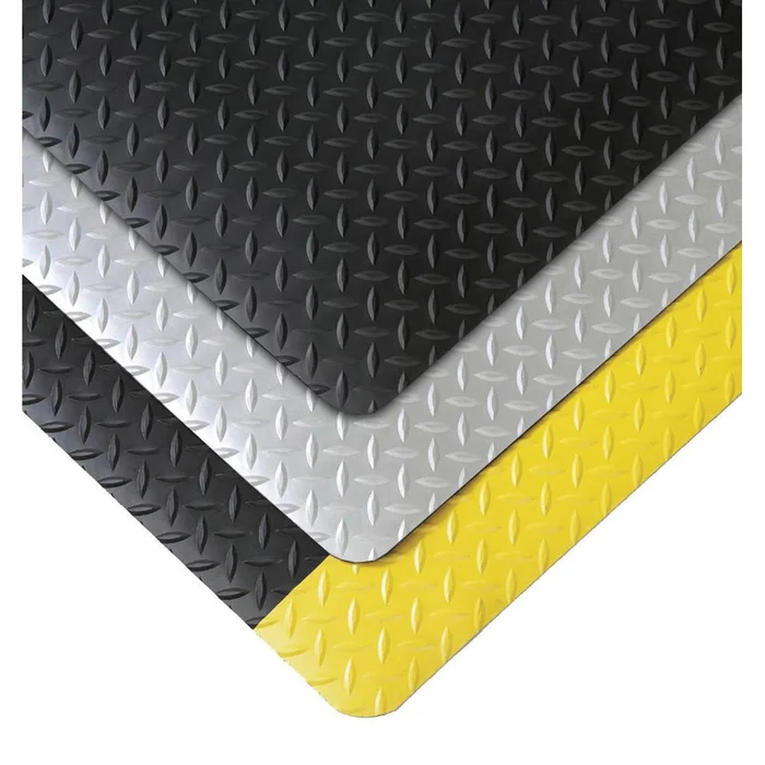 Alimed Saddle Trax Mats Saddle Trax Mat, Grey, 3’W x 5’L – 72748