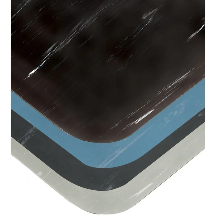 Alimed Tile-Top Antimicrobial Mat Mat, Ultrasoft, 2′ x 3′ x 7/8″ thick, Grey – 710881/GREY/NA