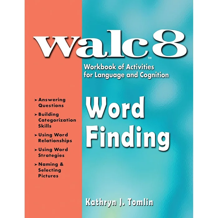 Alimed WALC 8 Word Finding WALC 8 Word Finding – 83336