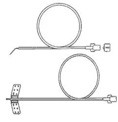 All-Med Subcutaneous Infusion Set 27 Gauge 24 Inch Tubing Without Port – 59-2724