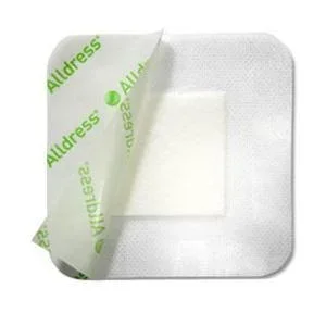 Alldress Absorbent Film Composite Dressing 6″ x 8″, 4″ x 6″ Pad Size
