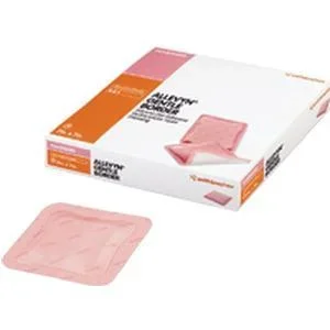 ALLEVYN Gentle Border Gel Adhesive Dressing 7″ x 7″