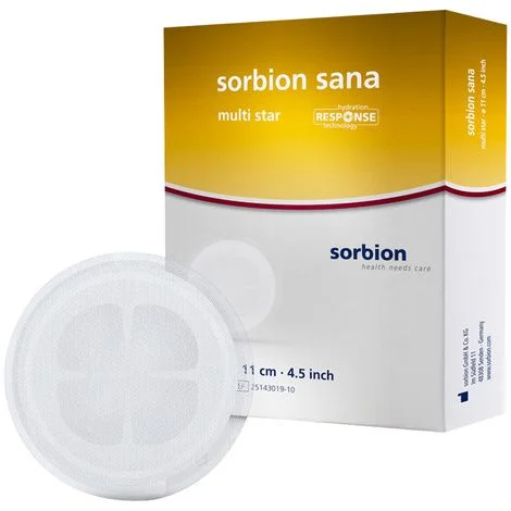 Alliqua Biomedical Sorbian Sana Multi Star Primary Dressing