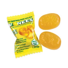 Ambrosoli Cough Drops, Honey-Lemon, 20 per Bag, 6 Bags/Box, Delivered in 1-4 Business Days