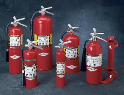 Amerex ABC Dry Chemical Fire Extinguisher with Vehicle Mount, 2.5 Pound