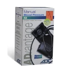 American Diagnostic Aneroid Sphygmomanometer Combo Kit For Nurses and Students Size 9.5 Nylon Cuff Nurse Style Stethoscope, 1/EA