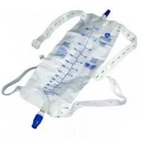 Amsino AMSure Leg Bags, Latex-Free, Leg Straps, Anti-Reflux Valve, 600mL, 48/CS | AS308N