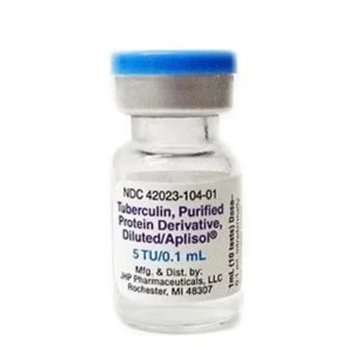 Aplisol PPD Tuberculin Inj 5TU/0.1ML 10test MDV 1ml