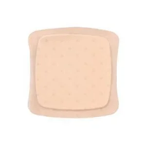 AQUACEL Ag Foam Adhesive Dressing 8″ x 7″ Sacral, 4.5″ x 5.3″ Pad Size