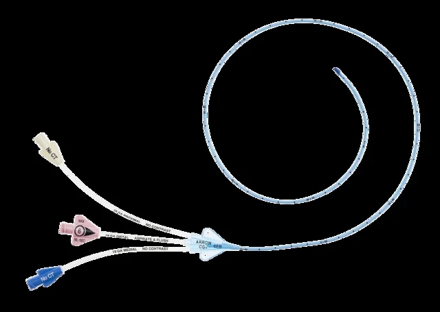 Arrowg+ard Blue , Pressure INJ, CG+ PICC SET: 3L 6FR X 55CM W/130CM SWG Hydro-coated Nitinol Guidewire, 5/Bx