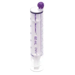 Avanos Medical Sales Enteral Feeding / Irrigation Syringe NeoMed 60 mL Bulk Pack Enfit Tip Without Safety, 100 EA/CS