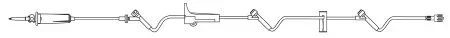 B. Braun ADDitIV Administration Set 15 Drops / mL Drip Rate 115 Inch 3 Ports – V1447