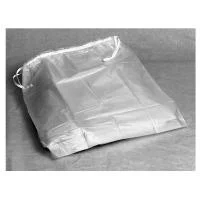 Bag Surgical Isolation Cloth Drawstring Closure 20×20″ Clear Textured Film 10/Ca