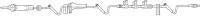 Baxter Administration Set 10 Drops / mL Drip Rate 67 Inch 2 Ports – 1C8274