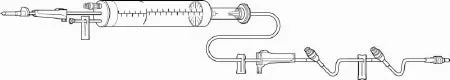 Baxter Administration Set 60 Drops / mL Drip Rate 104 Inch Tubing 3 Ports – 2C8864