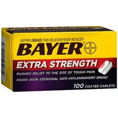 Bayer Pain Relief Bayer® 500 mg Strength Aspirin Capsule 100 per Box