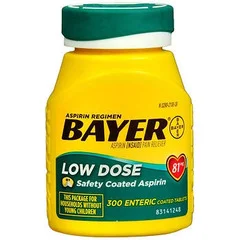 Bayer Pain Relief Bayer® 81 mg Strength Aspirin Tablet 300 per Bottle