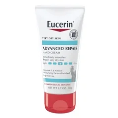 Beiersdorf Hand Moisturizer Eucerin® Advanced Repair 2.7 oz. Tube Unscented Cream