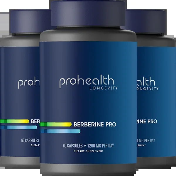 Berberine Pro – 1,200 mg per day, 60 capsules – 3 pack