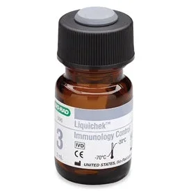 Bio-Rad Laboratories Liquichek Assayed Control Immunology Level 3 6 X 3 mL – 596