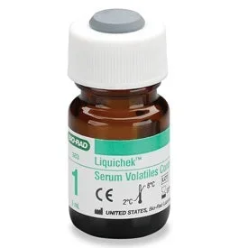 Bio-Rad Laboratories Liquichek Assayed Control Serum Volatiles Control Level 1 6 X 5 mL – 383