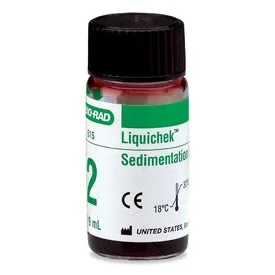 Bio-Rad Laboratories Liquichek Hematology Control Sedimentation Rate Level 2 9 mL – 515