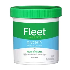 C.B. Fleet Laxative Fleet® Suppository 24 per Box 2 Gram Strength Glycerin