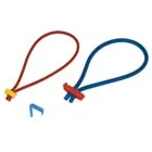 CanDo Exercise Tubing Klip, small (for tan-red CanDo Exercise Tubing), 10 pair