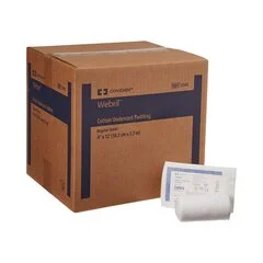 Cardinal Health Cast Padding Undercast WEBRIL 4 x 4 Yard Cotton Sterile, 50 EA/CS