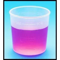 Cardinal Health Graduated Medicine Cup Allegiance 2 oz. Translucent Plastic Disposable, 100/CS