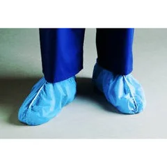 Cardinal Health Shoe Cover Dura-Fit X-Large Shoe High Nonskid Sole Blue NonSterile, 50/BX