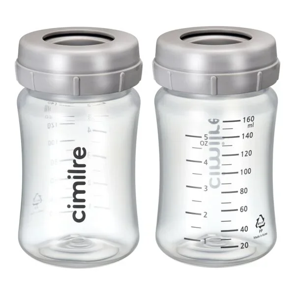 Cimilre Storage Bottle Set, 2 count