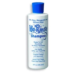 Clean Life Products No-Rinse Shampoo 8 oz. Squeeze Bottle