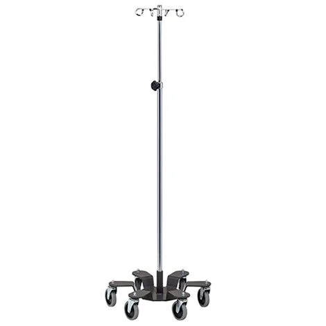 Clinton Six Leg Heavy Base Infusion Pump Stand