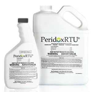 Contec PeridoxRTU Sporicidal Disinfectant and Cleaner Sprayer, 1Gal,Sterile 4/cs