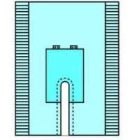 Convertors Orthopedic U-Drapes, Plastic, /W Adhesive Strip, 22/Cs