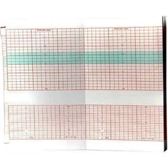 Cooper Surgical Fetal Diagnostic Monitor Recording Paper Edan® Thermal Paper 90 mm X 152 mm Roll Red Grid, 3/BX