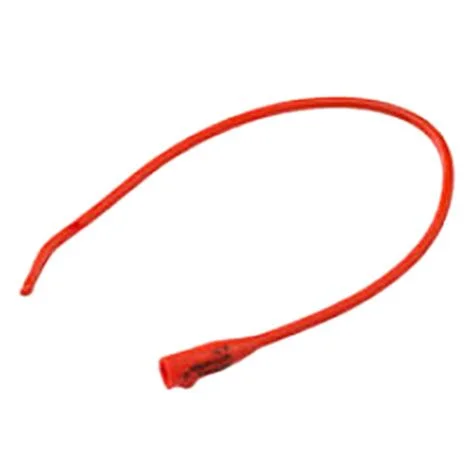 Covidien Red Rubber Coude Tip Urethral Catheter